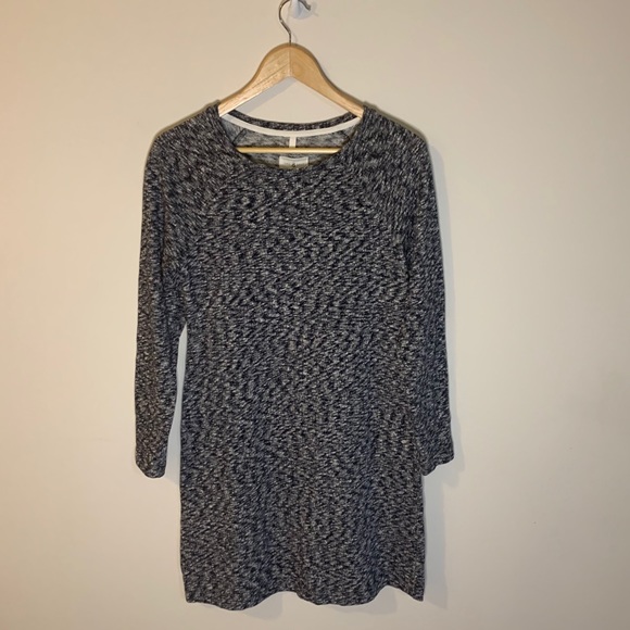 Lou & Grey Knit Long Sleeve Dress Women New X Small Winter Church Fall Work - Picture 1 of 8